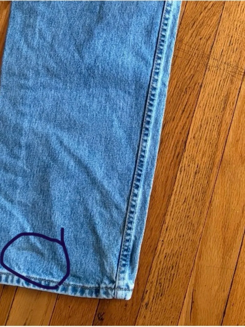 Levi 505 Jeans Relaxed Fit Classic Light Blue Men's Sz. W36 L36